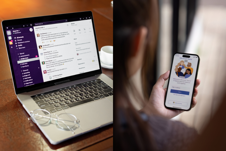 Slack vs Microsoft Teams